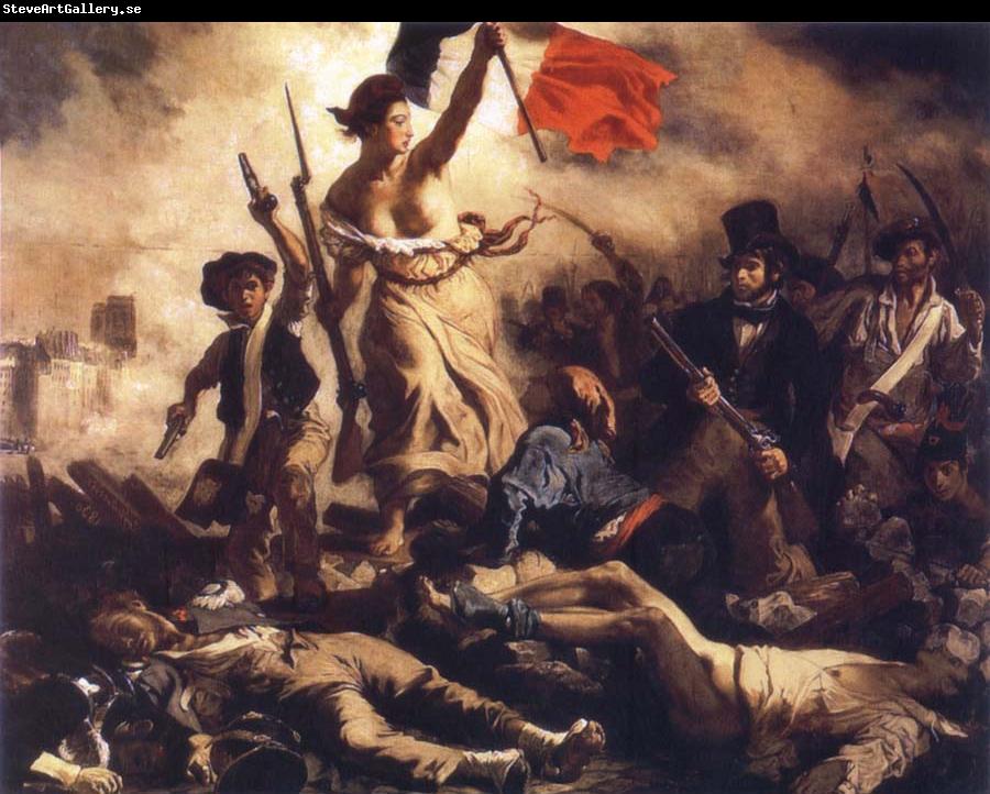 Eugene Delacroix Liberty Leading the People